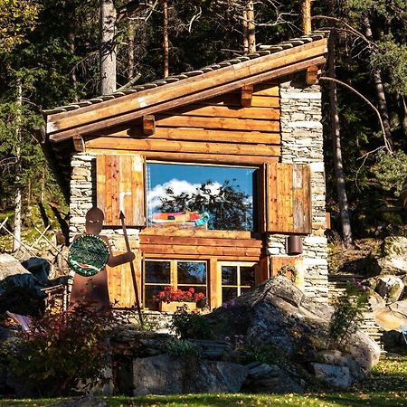 Resalbert Chalet Chiavenna Bagian luar foto