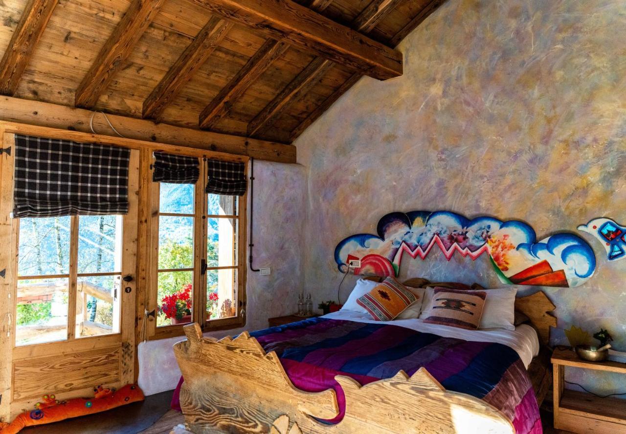 Resalbert Chalet Chiavenna Bagian luar foto