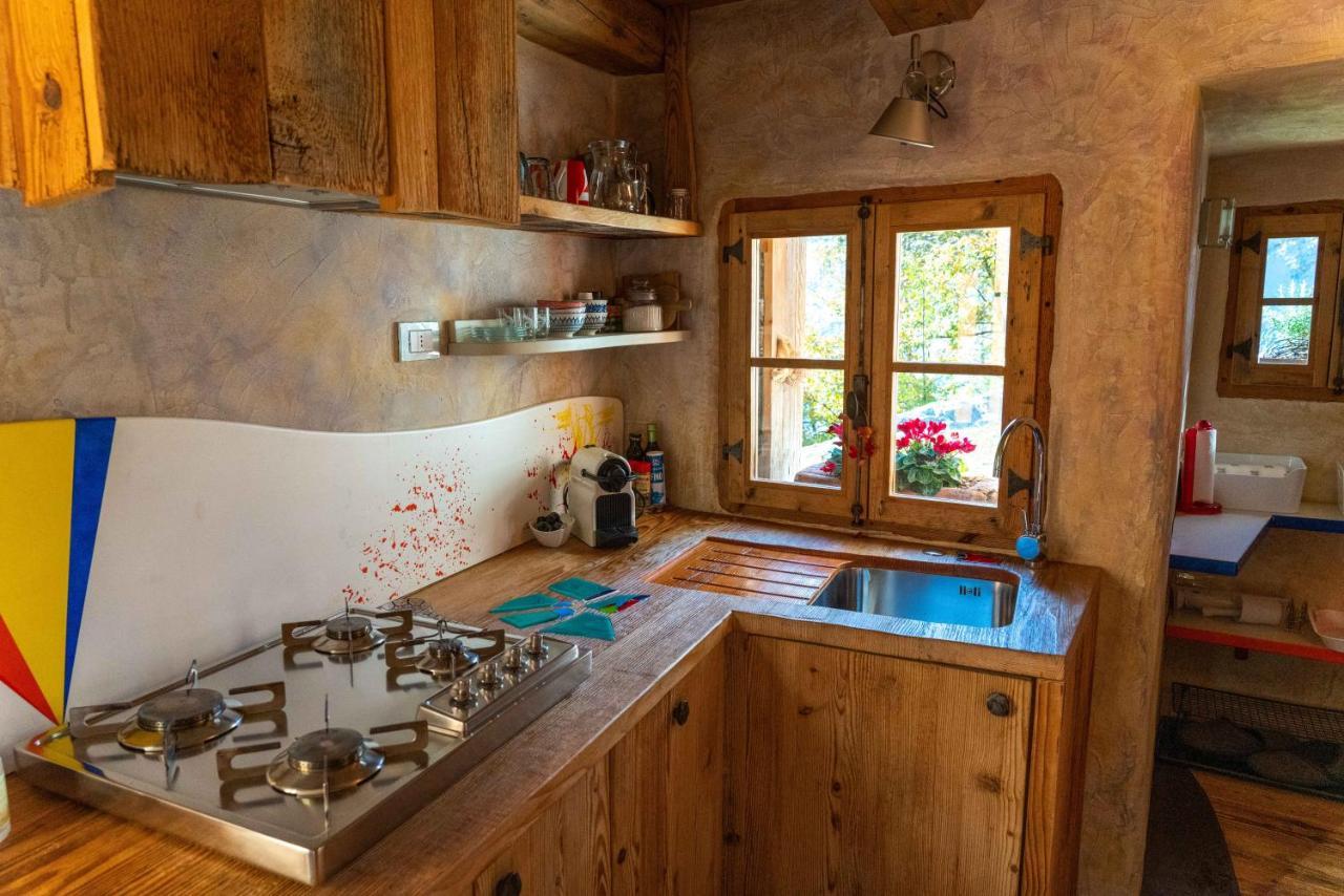 Resalbert Chalet Chiavenna Bagian luar foto
