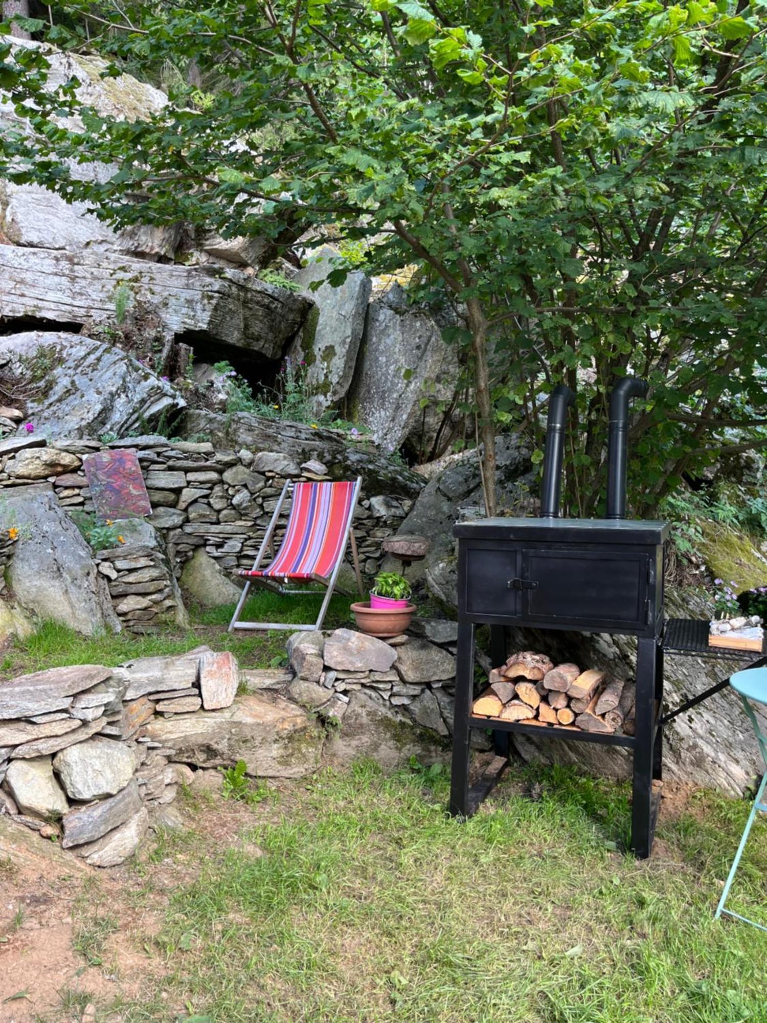 Resalbert Chalet Chiavenna Bagian luar foto