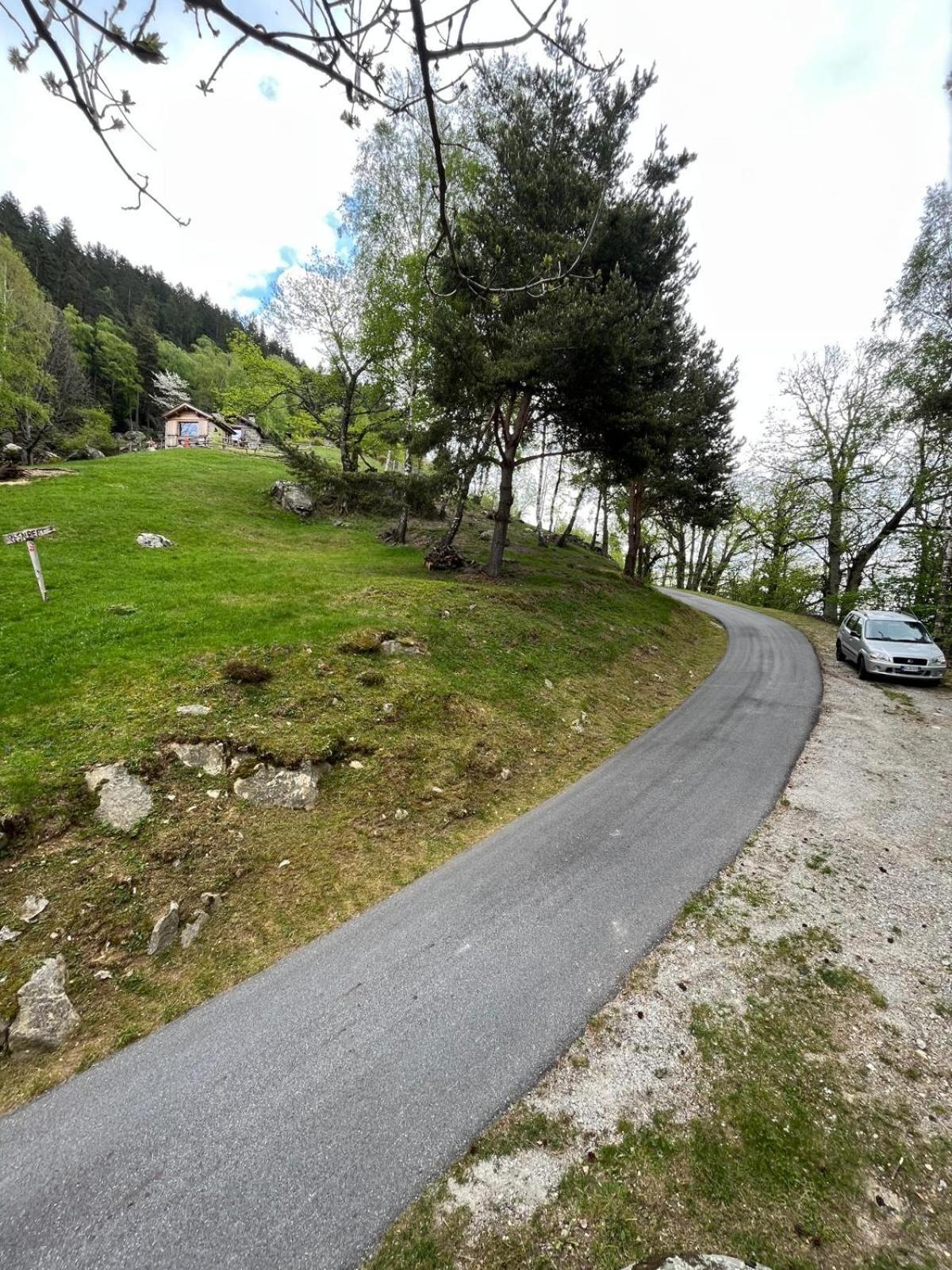 Resalbert Chalet Chiavenna Bagian luar foto